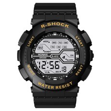 소요상회 학생 군인 스포츠 시계, 골드 패션의류/잡화/여성패션 반품 최저가 7,090원