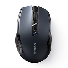 유그린 듀얼모드 무소음 무선 블루투스 마우스 4000DPI, MU006, 블랙 가전디지털/키보드/마우스 반품 최저가 22,900원