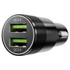 신지모루 퀵차지 3.0 듀얼 고속 차량용 충전기, 혼합색상 undefined/undefined 반품 최저가 9,400원