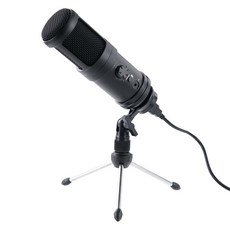 컴스 USB 콘덴서 1인미디어방송 녹음 스탠드 마이크, EP176 가전디지털/음향기기 반품 최저가 26,560원