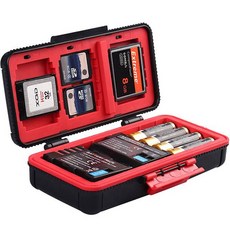 LensGO SD CF XQD 메모리카드 배터리 방수 케이스 D950, 1개 가전디지털/저장장치 반품 최저가 25,090원