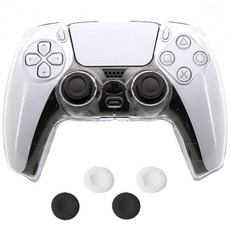 PS5 듀얼센스 클리어커버 세트, 1세트, E48 가전디지털/게임 반품 최저가 3,310원