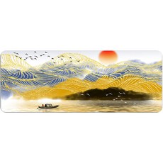 라이프스윗 동양화 아트 감성 와이드 데스크 키보드 장패드 900 x 400 x 2 mm, C-02, 1개 undefined/undefined 반품 최저가 11,280원