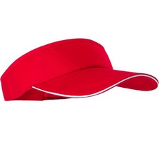 소니오 클래식 싱글라인 빈 탑 썬캡 모자, 01 빨간색 패션의류/잡화/여성패션 반품 최저가 12,280원
