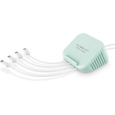 큐브온 올 퀵 멀티충전기 C타입 4p JI-203, 민트, 1개 가전디지털/휴대폰 액세서리 반품 최저가 20,730원