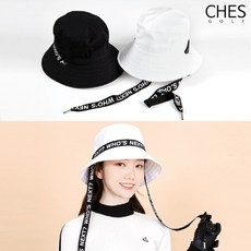 럭스골프 여성용 레터링 스트랩 버킷햇 벙거지 SMACC012, 화이트, 1개 패션의류/잡화/여성패션 반품 최저가 17,940원