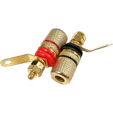 제이프로 스피커잭 암놈 바나나잭 케이블 겸용 단자, JC39, 혼합색상 가전디지털/음향기기 반품 최저가 6,000원