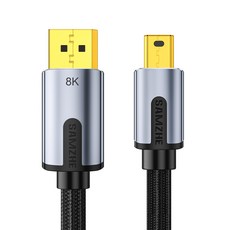 삼지 프리미엄 8K Mini DP to DP V1.4 케이블, 1개, 2m 가전디지털/PC부품 반품 최저가 18,890원