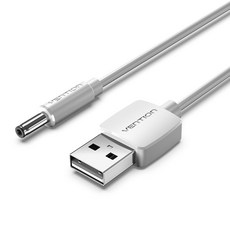 벤션 USB A-DC 3.5mm 충전케이블 CEX, 1.5m, 화이트, 1개 가전디지털/휴대폰 액세서리 반품 최저가 4,360원