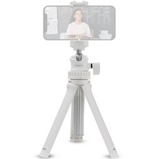 울란지 스마트폰 카메라용 셀카봉 삼각대 화이트, MT-34, 1개 가전디지털/1인방송 전문관 반품 최저가 5,500원