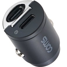컴스마트 차량용 시거잭 PD USB-C 2p 듀얼 45W 초소형 충전기, BD887, 블랙 가전디지털/차량용 디지털 반품 최저가 14,650원
