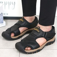 남자 샌들 빅사이즈 남성 가죽 샌들 캐주얼 샌달 TK191S1 패션의류/잡화/남성패션 반품 최저가 37,800원