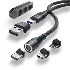 CT-CB510MTCA 100W 6in1 마그네틱 USB케이블, 1m, 1개 가전디지털/차량용 디지털 반품 최저가 10,180원