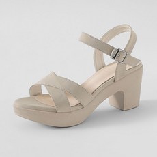 착한구두 여성용 미닛 크로스 스트랩 샌들힐 패션의류/잡화/여성패션 반품 최저가 23,900원
