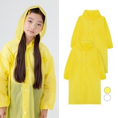 베이스알파 아동용 고급 EVA 레인코트 2매입 패션의류/잡화/유아동패션 반품 최저가 4,480원