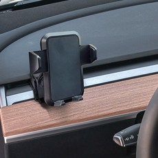 테슬라 모델Y 모델3 반자동 클립 핸드폰 거치대, 1개 가전디지털/차량용 디지털 반품 최저가 17,010원