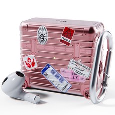 미아크 에어팟 캐리어 케이스 + 스티커 3종 세트, 에어팟3세대, 로즈핑크, 1개 가전디지털/음향기기 반품 최저가 14,650원