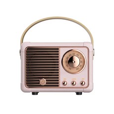 아이노비아 휴대용 오르미 레트로 미니 블루투스 스피커 ORM1, 핑크 가전디지털/음향기기 반품 최저가 17,900원