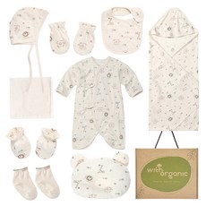 위드오가닉 신생아용 출산선물 10종세트 패션의류/잡화/유아동패션 반품 최저가 46,750원