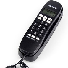 맥슨 벽걸이 발신자 표시 유선 CID 전화기, M30 가전디지털/생활가전 반품 최저가 14,670원