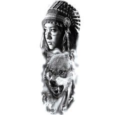 앤써핏 팔 전체 타투 문신 스티커 TQB-76, 1개 뷰티/메이크업 반품 최저가 3,990원