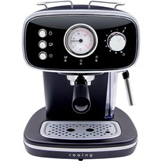 쿠잉전자 2 in 1 프리미엄 에스프레소 커피머신, ECM-1100BK, 블랙 가전디지털/주방가전 반품 최저가 64,080원