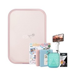 캐논 인스픽 P2 미니 포토프린터 로즈골드 + 포토북 + 인화지 50p + 하드케이스 + 셀카봉 랜덤발송 + 미니앨범 랜덤발송 나들이 패키지, PP1003A 가전디지털/프린터/복합기 반품 최저가 290,480원