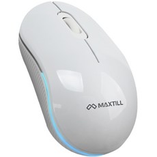 맥스틸 C타입 무소음 충전식 블루투스 무선 마우스 MO-BTM10C, 화이트 가전디지털/키보드/마우스 반품 최저가 13,260원