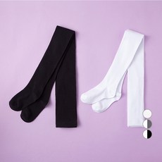 베이스알파에센셜 아동 베이직 무지 유발 타이즈 2종 세트 패션의류/잡화/유아동패션 반품 최저가 5,280원