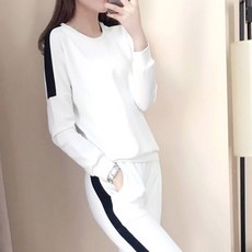 구디프 여성용 액티브 옆라인 조거 트레이닝복 상하의 세트 패션의류/잡화/여성패션 반품 최저가 8,990원