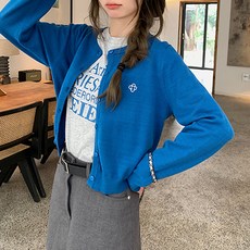 레몬소울 여성용 거너 라운드넥 니트 가디건 패션의류/잡화/여성패션 반품 최저가 11,400원