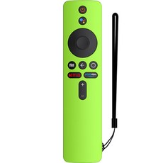 GRAYCO 샤오미 TV 스틱 4K 컬러 풀커버 리모컨 케이스 + 손목 스트랩 GREEN 야광, 1개 가전디지털/TV/영상가전 반품 최저가 6,260원
