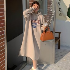 앤드스타일 여성용 마크로고 후드 롱 원피스 261248 패션의류/잡화/여성패션 반품 최저가 5,290원