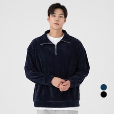 캐럿 골지 반집업 스웨트 셔츠 패션의류/잡화/남성패션 반품 최저가 8,530원