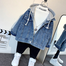 미소파파 아동용 네버 후드 데님 재킷 패션의류/잡화/유아동패션 반품 최저가 14,270원