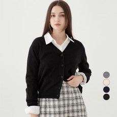 ELLE PARIS 여성용 릴렉스핏 베이직 브이넥 가디건 패션의류/잡화/여성패션 반품 최저가 10,060원