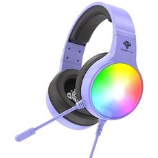 GDEVIL 지데빌 G535 AURORA 가상 7.1채널 RGB 게이밍 헤드셋, 퍼플 가전디지털/PC주변기기 반품 최저가 16,140원