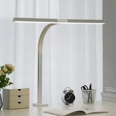 홈플래닛 LED 안티 블루라이트 와이드 스탠드 80cm, 화이트+실버 가전디지털/생활가전 반품 최저가 37,050원