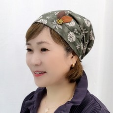 제이제이나인 중년여성 두건 SKW01 패션의류/잡화/여성패션 반품 최저가 7,860원