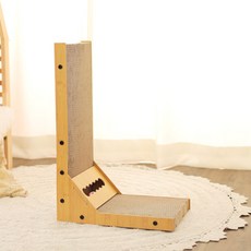 홍운 고양이 대형 수직 스크래쳐 장난감 공 L자형, 혼합색상, 1개 반려동물용품/고양이 용품 반품 최저가 5,870원