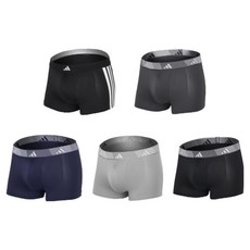 아디다스 남성용 블랙라인 부분메쉬 통기성 드로즈 5종 세트 패션의류/잡화/속옷/잠옷 반품 최저가 41,580원