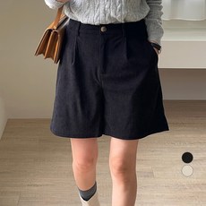 아피나르 여성용 코듀로이 밴딩 하프 팬츠 패션의류/잡화/여성패션 반품 최저가 4,470원