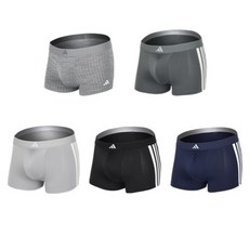 아디다스 시그니처 로고 드로즈 통기성 팬티 5종 세트 패션의류/잡화/속옷/잠옷 반품 최저가 41,080원