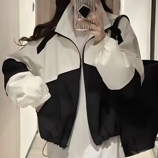 피어니스트 투톤 캐주얼 바람막이 집업 패션의류/잡화/여성패션 반품 최저가 9,130원