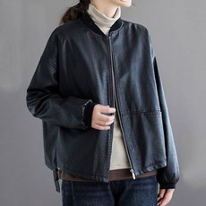 앤드스타일 여성용 언발 레더 점퍼 라이더 자켓 258431 패션의류/잡화/여성패션 반품 최저가 40,130원