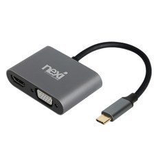 넥시 4 in 1 USB C타입 멀티 도킹스테이션, 1개 가전디지털/PC부품 반품 최저가 6,950원