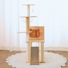 홍운 고양이 스페이스 캣타워 R R01, 혼합색상, 1개 반려동물용품/고양이 용품 반품 최저가 39,890원