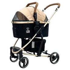 디클펫 러비어스 반려동물 유모차 그레이스, 골드, 1개 반려동물용품/고양이 용품 반품 최저가 99,250원