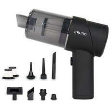 BRUNO 충전식 미니 핸디 무선 청소기, 블랙, BVC-2314M 가전디지털/청소기 반품 최저가 16,350원