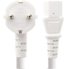 솔탑 국산 고용량 AC코드 16A 파워케이블 220V 화이트 SOLTOP-1416, 1개, 2m 가전디지털/PC부품 반품 최저가 11,500원